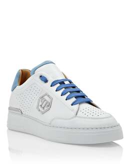 Philipp Plein: Белые кроссовки 