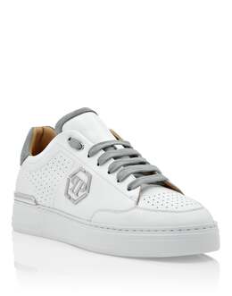 Philipp Plein: Белые кроссовки 