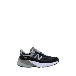 New Balance: Чёрные кроссовки 