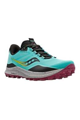 Saucony: Зелёные кроссовки  Peregrine