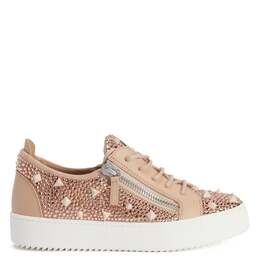Giuseppe Zanotti: Розовые кроссовки 