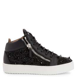 Giuseppe Zanotti: Чёрные кроссовки 