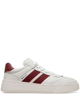 Bally: Красные кроссовки 