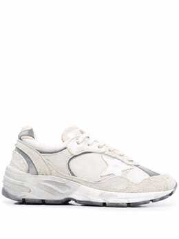 Golden Goose: Серебристые кроссовки 