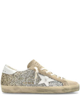Golden Goose: Золотые кроссовки 