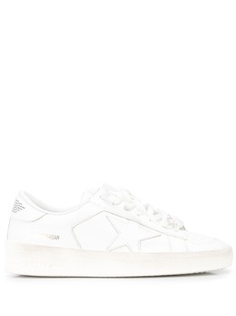 Golden Goose: Белые кроссовки 