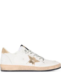 Golden Goose: Золотые кроссовки 