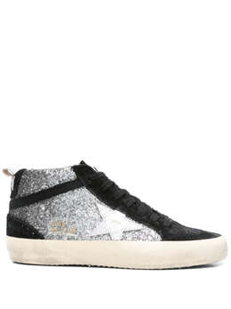 Golden Goose: Чёрные кроссовки 