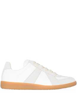 Maison Margiela: Белые кроссовки 