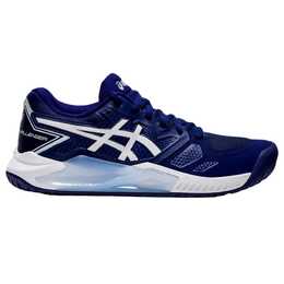 Asics: Синие кроссовки 