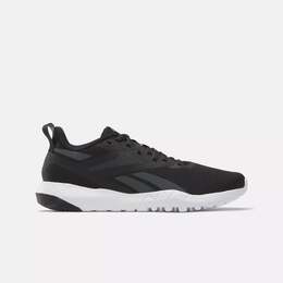 Reebok: Чёрные кроссовки  Flexagon