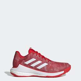 Adidas: Красные кроссовки 