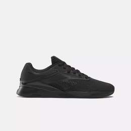 Reebok: Чёрные кроссовки  Nano