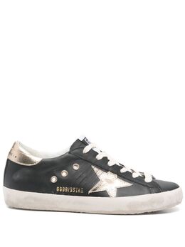 Golden Goose: Чёрные кроссовки 