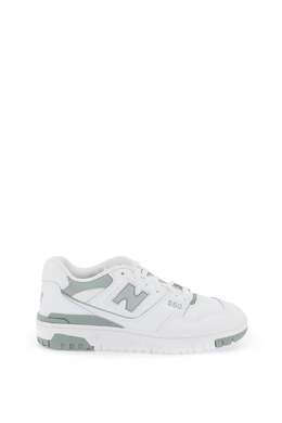 New Balance: Белые кроссовки  550