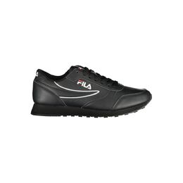 Fila: Чёрные кроссовки 