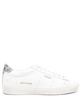 Golden Goose: Серебристые кроссовки 