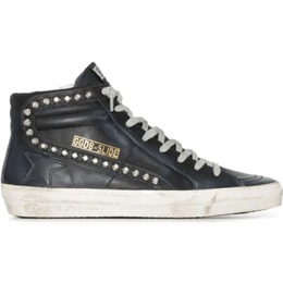Golden Goose: Чёрные кроссовки  Slide