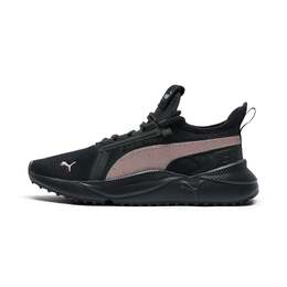 PUMA: Чёрные кроссовки 