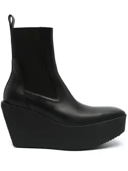 Rick Owens: Чёрные ботинки 