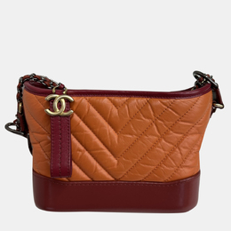 Chanel: Оранжевая сумка 