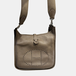 Hermes: Коричневая сумка через плечо 