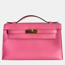 Hermes: Розовая сумка  Kelly