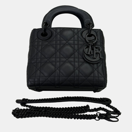 Dior: Чёрная сумка 