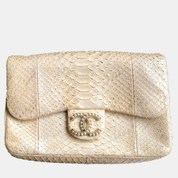 Chanel: Бежевая сумка 