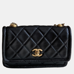 Chanel: Чёрный клатч 