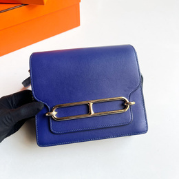 Hermes: Голубая сумка 