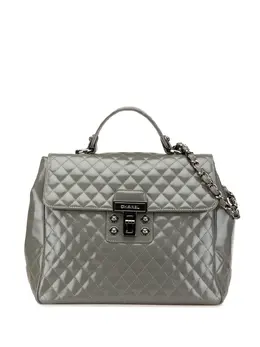 CHANEL Pre-Owned: Серая сумка 