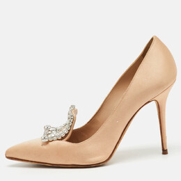 Manolo Blahnik: Бежевые туфли 