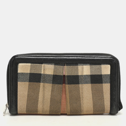 Burberry: Бежевый кошелёк  House Check