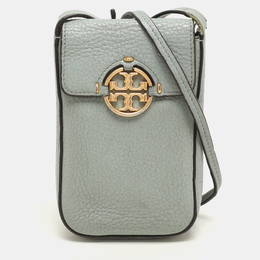 Tory Burch: Зелёная сумка через плечо  Miller