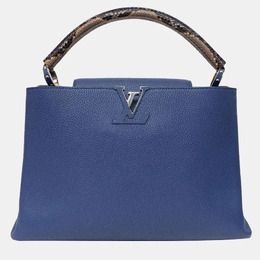 Louis Vuitton: Голубая сумка 