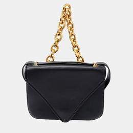 Bottega Veneta: Чёрная сумка  Mount