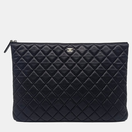 Chanel: Чёрный клатч 