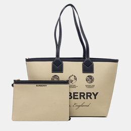 Burberry: Бежевая сумка 