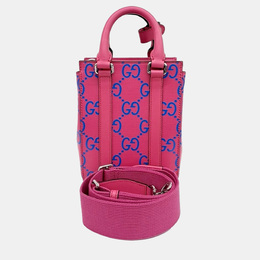 Gucci: Розовая сумка-шоппер 