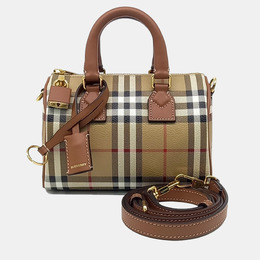 Burberry: Бежевая сумка 