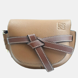 Loewe: Коричневая сумка  Gate Mini