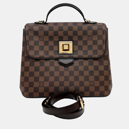 Louis Vuitton: Коричневая сумка 