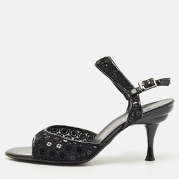 Salvatore Ferragamo: Чёрные сандалии 