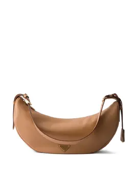 Prada: Коричневая сумка 