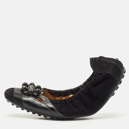 Tod's: Чёрные балетки 