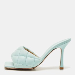 Bottega Veneta: Светлые сандалии  Lido