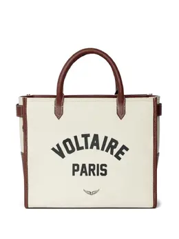 Zadig&Voltaire: Светлая сумка-шоппер 