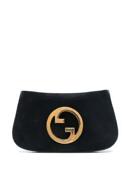 Gucci Pre-Owned: Голубой клатч 