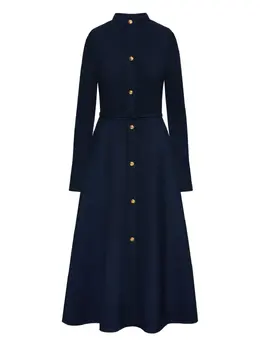 Oscar de la Renta: Синее платье 